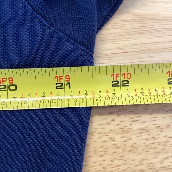 EUC Mens Stio short sleeved golf polo- Navy- Large - Picture 6 of 7